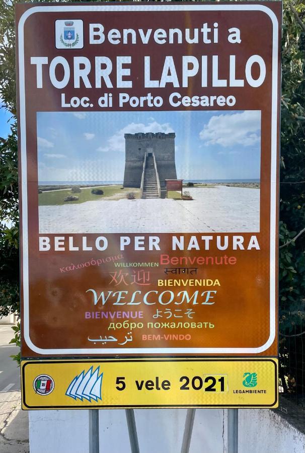 Salento Sottovento Luxury Beb Panzió Torre Lapillo Kültér fotó