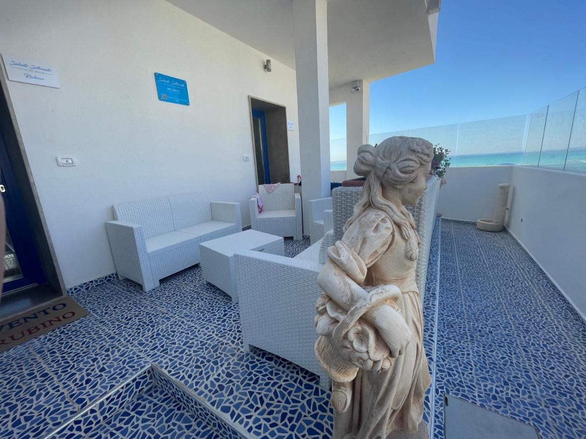 Salento Sottovento Luxury Beb Panzió Torre Lapillo Kültér fotó